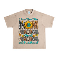 French Oak i have three tittles mom grandma great grandma Urban Heavy Tee - Zillion Design Studio