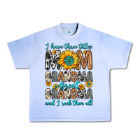 Grape Ice i have three tittles mom grandma great grandma Urban Heavy Tee - Zillion Design Studio