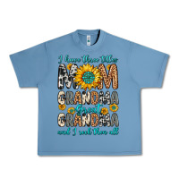 Pebble Blue i have three tittles mom grandma great grandma Urban Heavy Tee - Zillion Design Studio