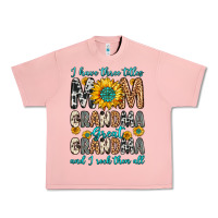 Salmon i have three tittles mom grandma great grandma Urban Heavy Tee - Zillion Design Studio