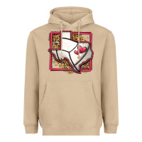 Mushroom leopard volleyball texas map Heavyweight Hoodie - Jasminsmagicworld