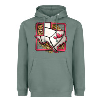 Sage leopard volleyball texas map Heavyweight Hoodie - Jasminsmagicworld