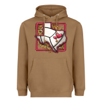 Toasted Coconut leopard volleyball texas map Heavyweight Hoodie - Jasminsmagicworld