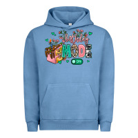 Pigment Pebble Blue birthday mode on Urban Hoodie - MaliasSmallBusiness