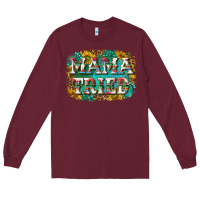 Western Mama Tried With Sunflowers And Gemstone Long Sleeve Tee | Teevron