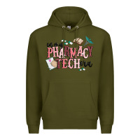 Army Green in my pharmacy tech era Premium Hoodie - MaliasSmallBusiness