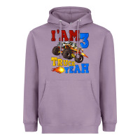 Lavender i'am three truck yeah Heavyweight Hoodie - Artiststas