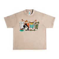 French Oak alaskan border collie dog coffee cups Urban Heavy Tee - texasbilliewilder