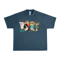 Midnight Navy alaskan border collie dog coffee cups Urban Heavy Tee - texasbilliewilder