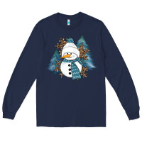 Navy showman winter Long Sleeve Tee - RanaPortraitStore