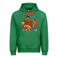 Emerald turkey and touchdowns Urban Hoodie - MaliasSmallBusiness
