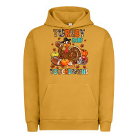 Pigment Peanut Butter turkey and touchdowns Urban Hoodie - MaliasSmallBusiness