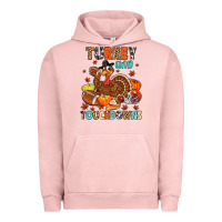 Pigment Salmon turkey and touchdowns Urban Hoodie - MaliasSmallBusiness