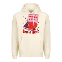 Tofu heart record player Premium Hoodie - MaliasSmallBusiness