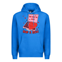 True Royal heart record player Premium Hoodie - MaliasSmallBusiness