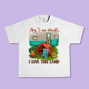 Ain T No Doubt I Love This Land Urban Heavy Tee Designed By Texasbilliewilder