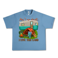Pebble Blue ain t no doubt i love this land Urban Heavy Tee - texasbilliewilder