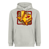 Moon Dust leopard softball texas map Heavyweight Hoodie - Jasminsmagicworld