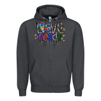 Smoke love need no words Zipper Hoodie - SublimationCraftShop