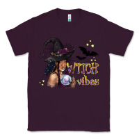 Plum Black Witch Vibes Classic Tee - texasbilliewilder