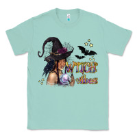 Seafoam Black Witch Vibes Classic Tee - texasbilliewilder