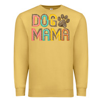 Antique Gold dog mama Premium Sweatshirt - JahusDesignShop