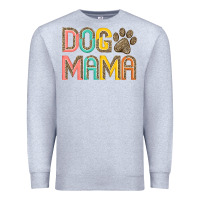 Heather Grey dog mama Premium Sweatshirt - JahusDesignShop