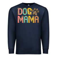 Navy dog mama Premium Sweatshirt - JahusDesignShop