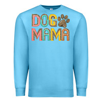 Ocean Blue dog mama Premium Sweatshirt - JahusDesignShop