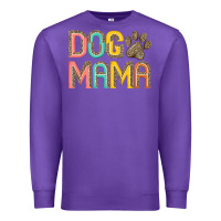 Purple dog mama Premium Sweatshirt - JahusDesignShop