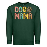 Sports Green dog mama Premium Sweatshirt - JahusDesignShop