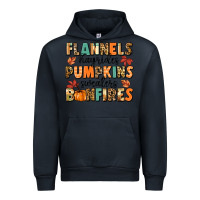 Navy flannels hayrides pumpkinsbonfires Urban Hoodie - MaliasSmallBusiness