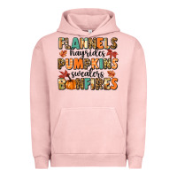 Pigment Salmon flannels hayrides pumpkinsbonfires Urban Hoodie - MaliasSmallBusiness