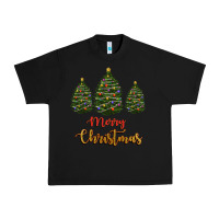 Black merry christmas trees Urban Heavy Tee - RanaPortraitStore