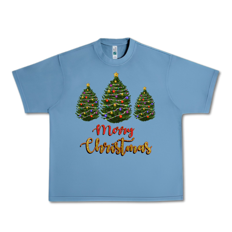 Merry Christmas Trees Urban Heavy Tee by RanaPortraitStore | Teevron