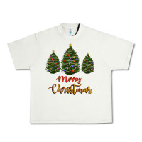 Pistachio merry christmas trees Urban Heavy Tee - RanaPortraitStore