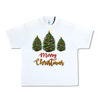 White merry christmas trees Urban Heavy Tee - RanaPortraitStore