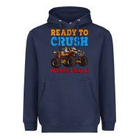 Navy ready to crush fourth grade Heavyweight Hoodie - Artiststas