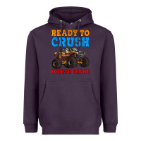 Plum ready to crush fourth grade Heavyweight Hoodie - Artiststas