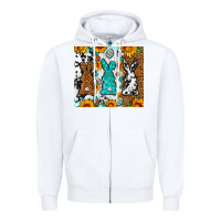 Easter Bunnies Leopard Cowhide Tumbler Easter Day Zipper Hoodie | Teevron