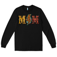 Black western mom Long Sleeve Tee - texasbilliewilder
