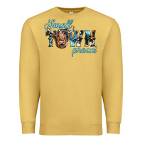 Antique Gold small town proud Premium Sweatshirt - JahusDesignShop
