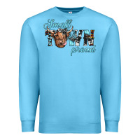 Ocean Blue small town proud Premium Sweatshirt - JahusDesignShop
