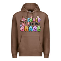 Chestnut saved by his grace Premium Hoodie - MaliasSmallBusiness