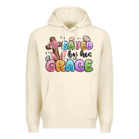 Sandshell saved by his grace Premium Hoodie - MaliasSmallBusiness
