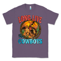 Lavender long live the cowboys Classic Tee - Zillion Design Studio