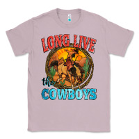 Lilac long live the cowboys Classic Tee - Zillion Design Studio
