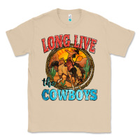 Mushroom long live the cowboys Classic Tee - Zillion Design Studio