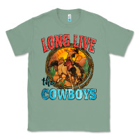 Sage long live the cowboys Classic Tee - Zillion Design Studio