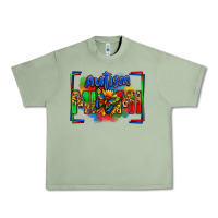Oil Green autism mimi Urban Heavy Tee - Zillion Design Studio